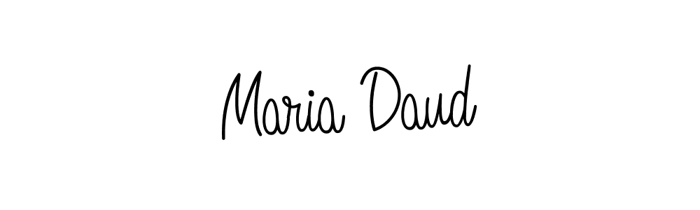 Once you've used our free online signature maker to create your best signature Angelique-Rose-font-FFP style, it's time to enjoy all of the benefits that Maria Daud name signing documents. Maria Daud signature style 5 images and pictures png
