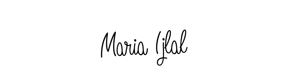 How to Draw Maria Ijlal signature style? Angelique-Rose-font-FFP is a latest design signature styles for name Maria Ijlal. Maria Ijlal signature style 5 images and pictures png