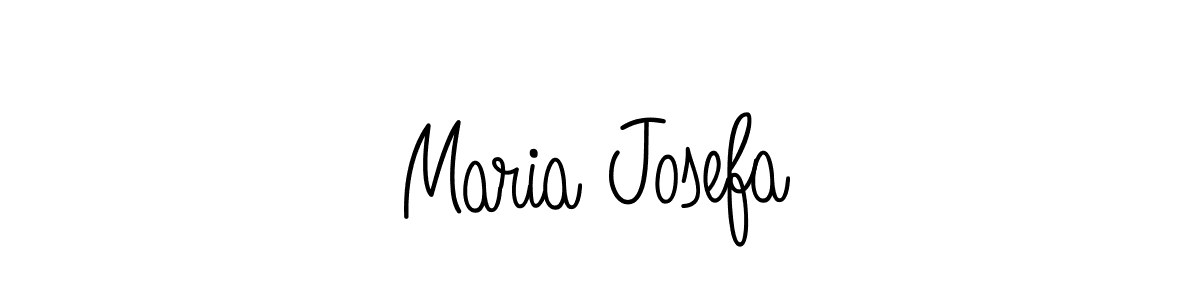 Make a short Maria Josefa signature style. Manage your documents anywhere anytime using Angelique-Rose-font-FFP. Create and add eSignatures, submit forms, share and send files easily. Maria Josefa signature style 5 images and pictures png