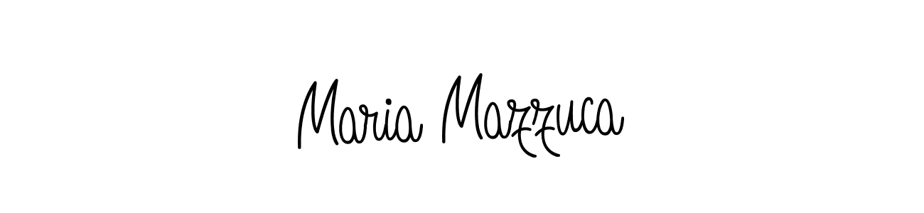 Make a short Maria Mazzuca signature style. Manage your documents anywhere anytime using Angelique-Rose-font-FFP. Create and add eSignatures, submit forms, share and send files easily. Maria Mazzuca signature style 5 images and pictures png