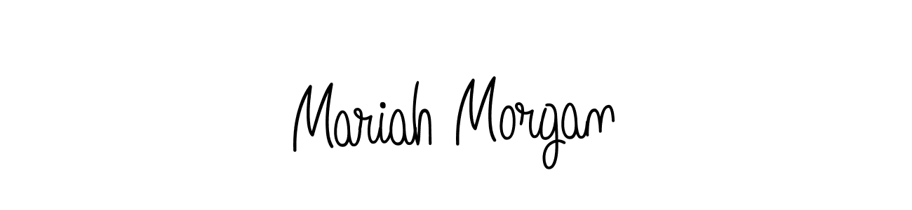 How to Draw Mariah Morgan signature style? Angelique-Rose-font-FFP is a latest design signature styles for name Mariah Morgan. Mariah Morgan signature style 5 images and pictures png