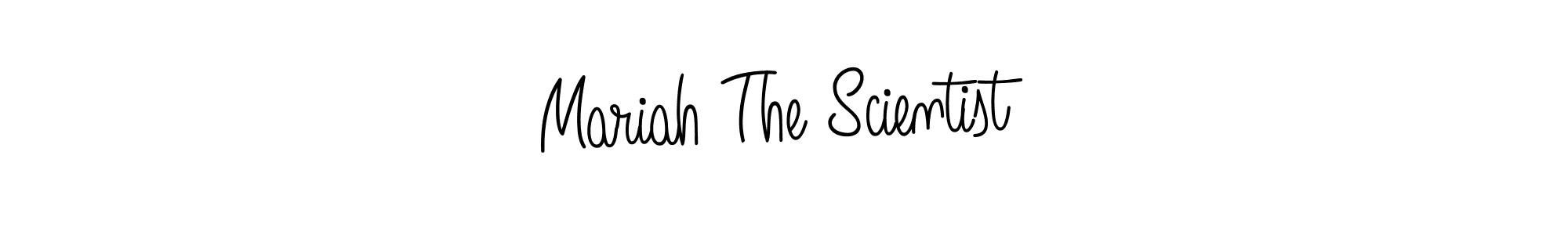 How to make Mariah The Scientist signature? Angelique-Rose-font-FFP is a professional autograph style. Create handwritten signature for Mariah The Scientist name. Mariah The Scientist signature style 5 images and pictures png