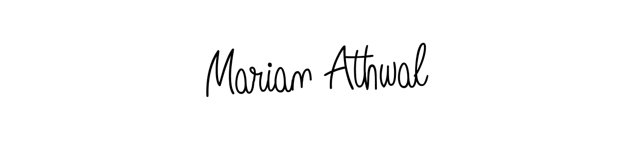 Make a short Marian Athwal signature style. Manage your documents anywhere anytime using Angelique-Rose-font-FFP. Create and add eSignatures, submit forms, share and send files easily. Marian Athwal signature style 5 images and pictures png