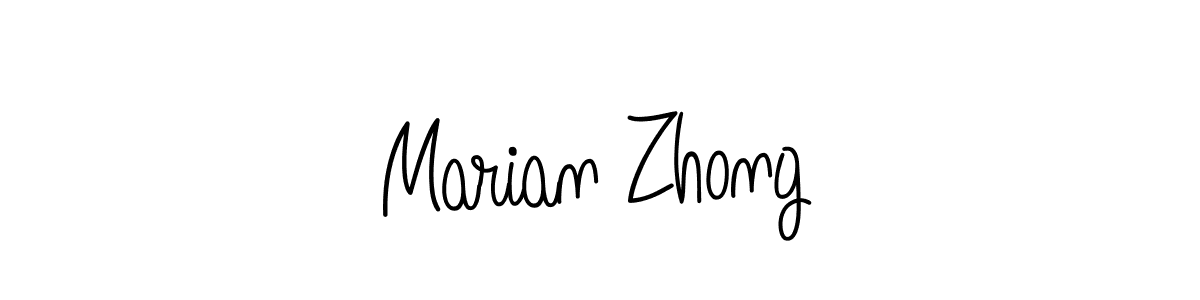 Here are the top 10 professional signature styles for the name Marian Zhong. These are the best autograph styles you can use for your name. Marian Zhong signature style 5 images and pictures png