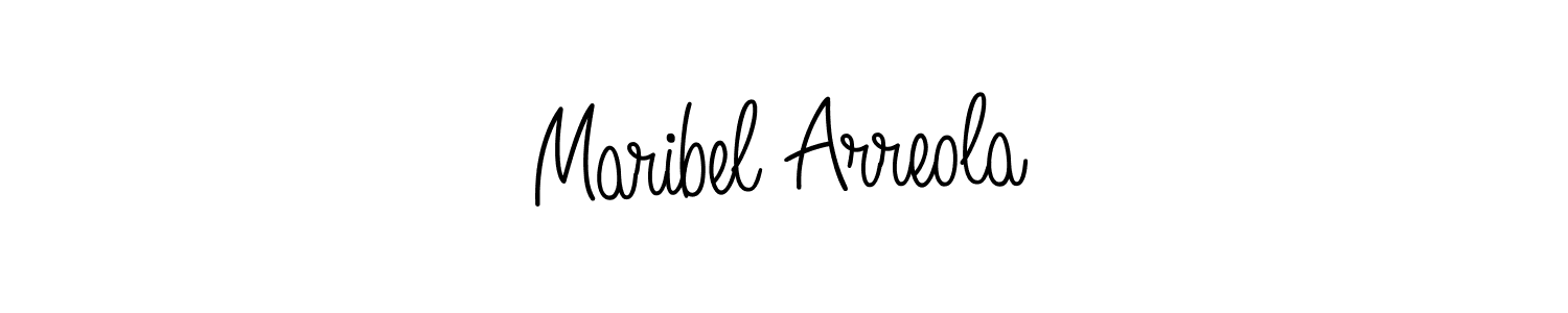 How to make Maribel Arreola name signature. Use Angelique-Rose-font-FFP style for creating short signs online. This is the latest handwritten sign. Maribel Arreola signature style 5 images and pictures png