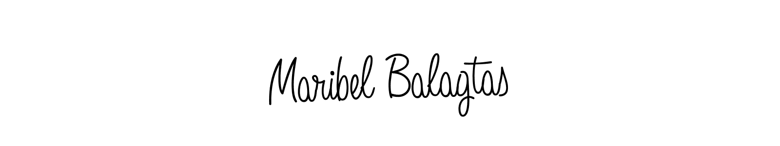 Maribel Balagtas stylish signature style. Best Handwritten Sign (Angelique-Rose-font-FFP) for my name. Handwritten Signature Collection Ideas for my name Maribel Balagtas. Maribel Balagtas signature style 5 images and pictures png