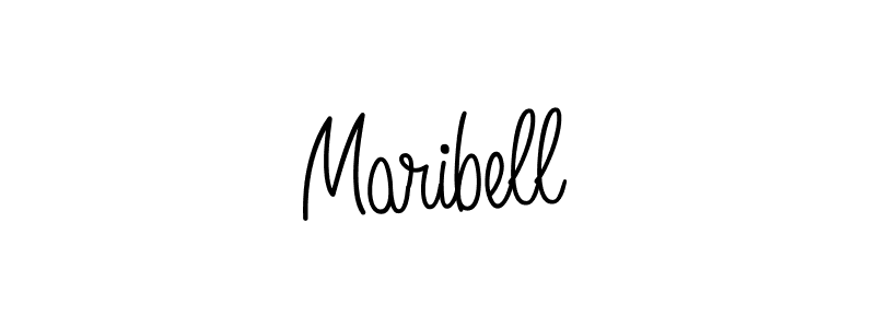 Design your own signature with our free online signature maker. With this signature software, you can create a handwritten (Angelique-Rose-font-FFP) signature for name Maribell. Maribell signature style 5 images and pictures png