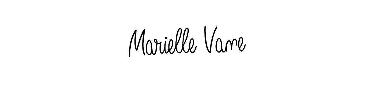 Make a beautiful signature design for name Marielle Vane. Use this online signature maker to create a handwritten signature for free. Marielle Vane signature style 5 images and pictures png