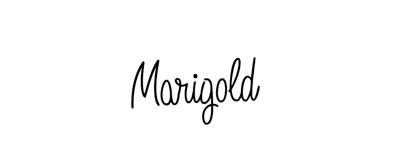 The best way (Angelique-Rose-font-FFP) to make a short signature is to pick only two or three words in your name. The name Marigold include a total of six letters. For converting this name. Marigold signature style 5 images and pictures png