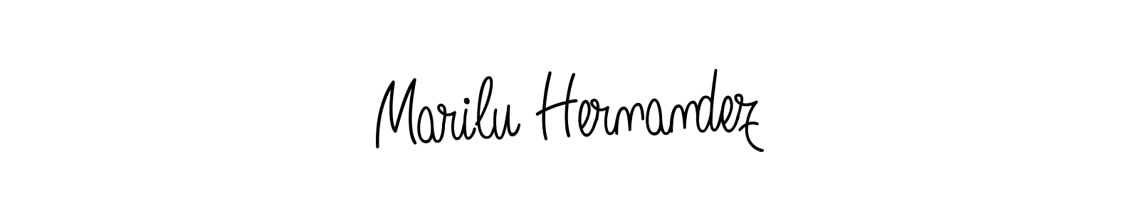 Once you've used our free online signature maker to create your best signature Angelique-Rose-font-FFP style, it's time to enjoy all of the benefits that Marilu Hernandez name signing documents. Marilu Hernandez signature style 5 images and pictures png
