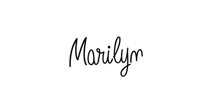 Best and Professional Signature Style for Marilyn. Angelique-Rose-font-FFP Best Signature Style Collection. Marilyn signature style 5 images and pictures png