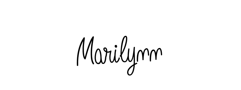 Also we have Marilynn name is the best signature style. Create professional handwritten signature collection using Angelique-Rose-font-FFP autograph style. Marilynn signature style 5 images and pictures png