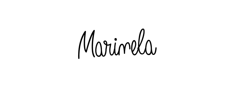 Best and Professional Signature Style for Marinela. Angelique-Rose-font-FFP Best Signature Style Collection. Marinela signature style 5 images and pictures png