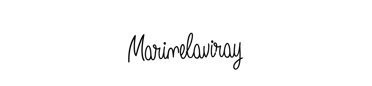 if you are searching for the best signature style for your name Marinelaviray. so please give up your signature search. here we have designed multiple signature styles  using Angelique-Rose-font-FFP. Marinelaviray signature style 5 images and pictures png