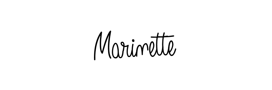 Also You can easily find your signature by using the search form. We will create Marinette name handwritten signature images for you free of cost using Angelique-Rose-font-FFP sign style. Marinette signature style 5 images and pictures png