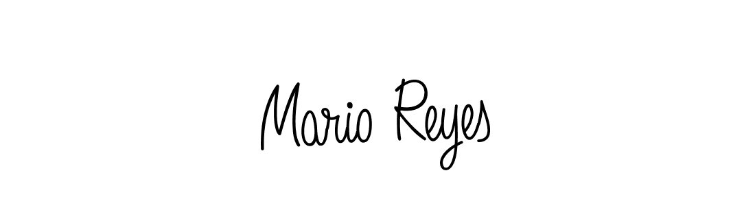 How to make Mario Reyes name signature. Use Angelique-Rose-font-FFP style for creating short signs online. This is the latest handwritten sign. Mario Reyes signature style 5 images and pictures png