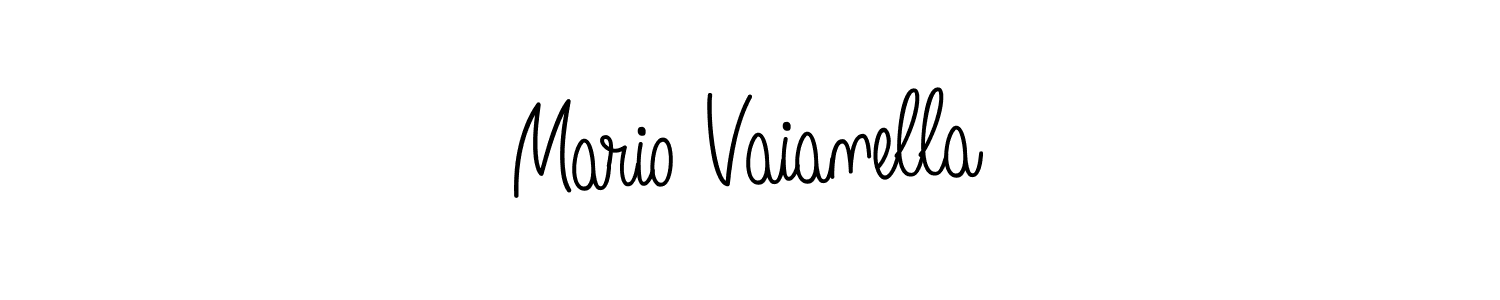 if you are searching for the best signature style for your name Mario Vaianella. so please give up your signature search. here we have designed multiple signature styles  using Angelique-Rose-font-FFP. Mario Vaianella signature style 5 images and pictures png