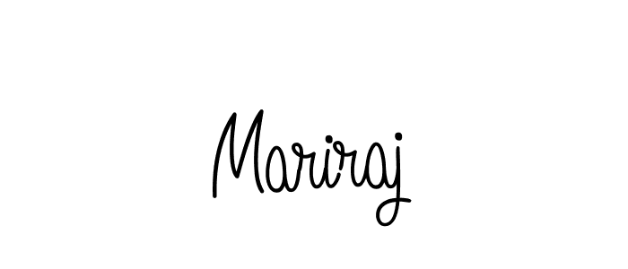 Also we have Mariraj name is the best signature style. Create professional handwritten signature collection using Angelique-Rose-font-FFP autograph style. Mariraj signature style 5 images and pictures png
