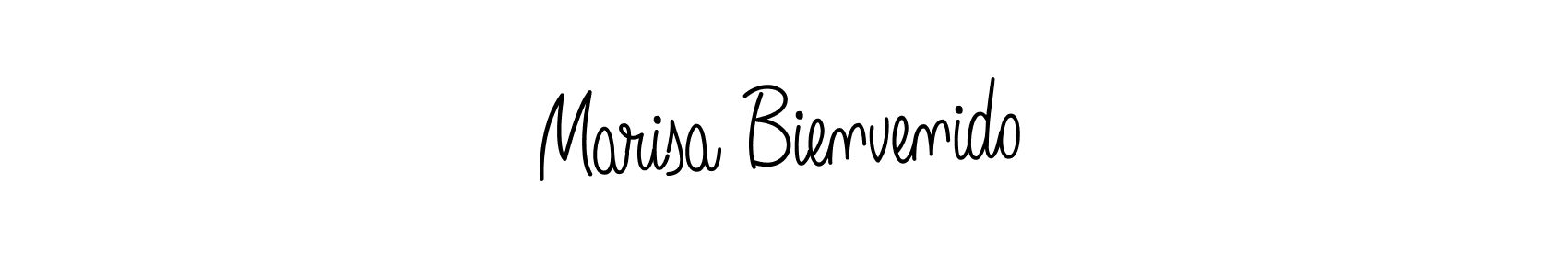 Make a short Marisa Bienvenido signature style. Manage your documents anywhere anytime using Angelique-Rose-font-FFP. Create and add eSignatures, submit forms, share and send files easily. Marisa Bienvenido signature style 5 images and pictures png