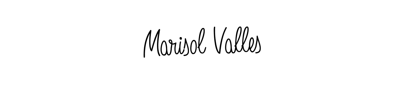 How to Draw Marisol Valles signature style? Angelique-Rose-font-FFP is a latest design signature styles for name Marisol Valles. Marisol Valles signature style 5 images and pictures png