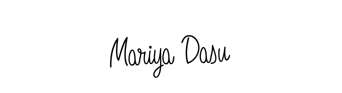 Make a beautiful signature design for name Mariya Dasu. Use this online signature maker to create a handwritten signature for free. Mariya Dasu signature style 5 images and pictures png