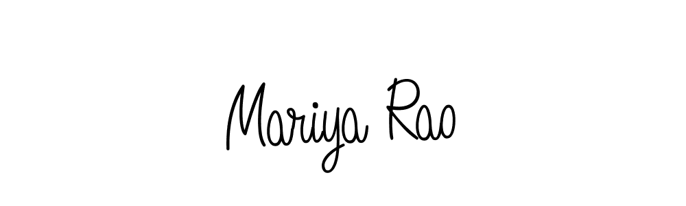 This is the best signature style for the Mariya Rao name. Also you like these signature font (Angelique-Rose-font-FFP). Mix name signature. Mariya Rao signature style 5 images and pictures png