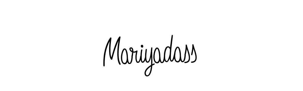 How to make Mariyadass signature? Angelique-Rose-font-FFP is a professional autograph style. Create handwritten signature for Mariyadass name. Mariyadass signature style 5 images and pictures png