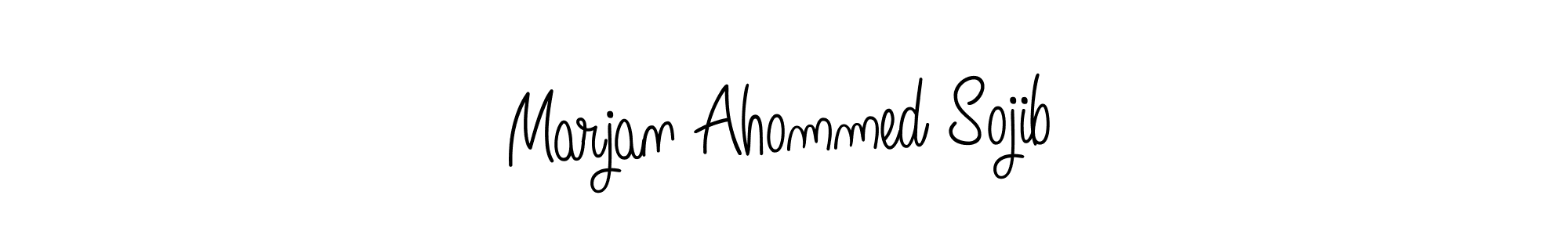 Also You can easily find your signature by using the search form. We will create Marjan Ahommed Sojib name handwritten signature images for you free of cost using Angelique-Rose-font-FFP sign style. Marjan Ahommed Sojib signature style 5 images and pictures png