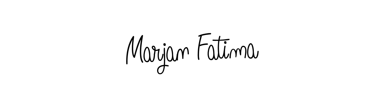 if you are searching for the best signature style for your name Marjan Fatima. so please give up your signature search. here we have designed multiple signature styles  using Angelique-Rose-font-FFP. Marjan Fatima signature style 5 images and pictures png