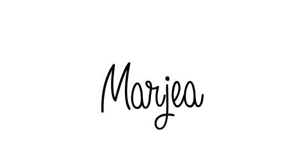 How to Draw Marjea signature style? Angelique-Rose-font-FFP is a latest design signature styles for name Marjea. Marjea signature style 5 images and pictures png
