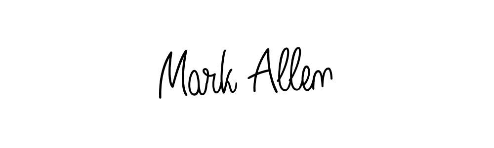 Make a beautiful signature design for name Mark Allen. Use this online signature maker to create a handwritten signature for free. Mark Allen signature style 5 images and pictures png