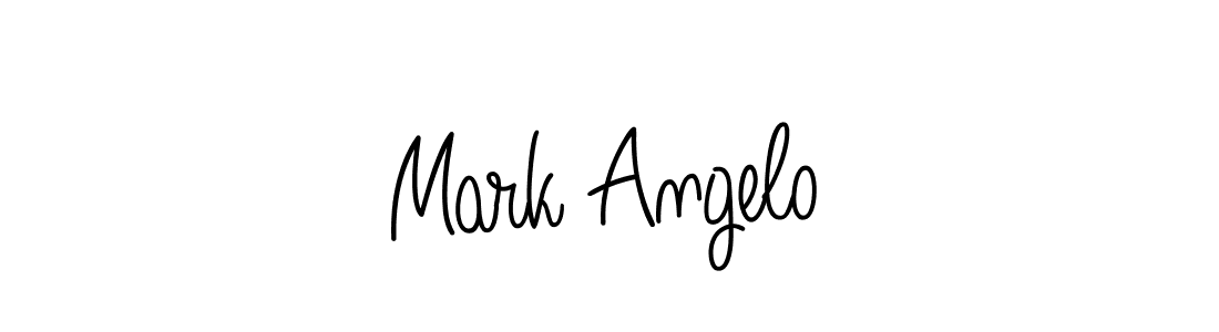 This is the best signature style for the Mark Angelo name. Also you like these signature font (Angelique-Rose-font-FFP). Mix name signature. Mark Angelo signature style 5 images and pictures png