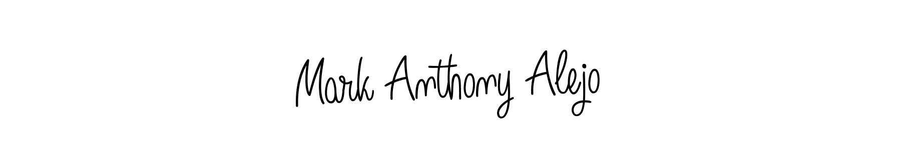 How to Draw Mark Anthony Alejo signature style? Angelique-Rose-font-FFP is a latest design signature styles for name Mark Anthony Alejo. Mark Anthony Alejo signature style 5 images and pictures png