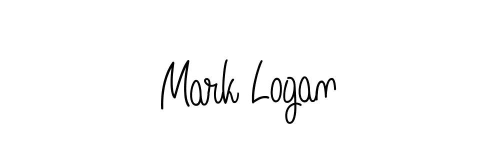 Use a signature maker to create a handwritten signature online. With this signature software, you can design (Angelique-Rose-font-FFP) your own signature for name Mark Logan. Mark Logan signature style 5 images and pictures png