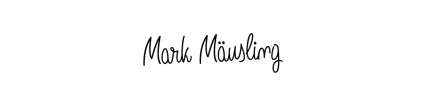 Create a beautiful signature design for name Mark Mäusling. With this signature (Angelique-Rose-font-FFP) fonts, you can make a handwritten signature for free. Mark Mäusling signature style 5 images and pictures png