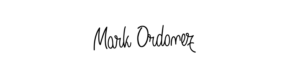 Design your own signature with our free online signature maker. With this signature software, you can create a handwritten (Angelique-Rose-font-FFP) signature for name Mark Ordonez. Mark Ordonez signature style 5 images and pictures png