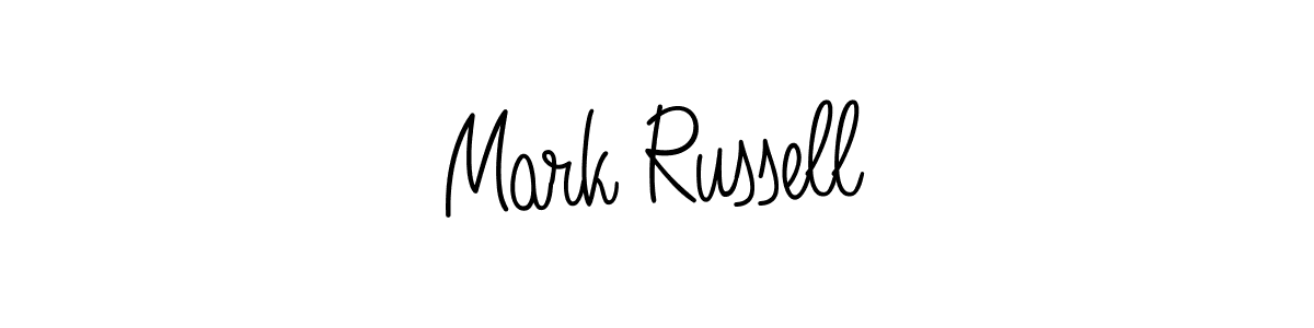 How to make Mark Russell name signature. Use Angelique-Rose-font-FFP style for creating short signs online. This is the latest handwritten sign. Mark Russell signature style 5 images and pictures png