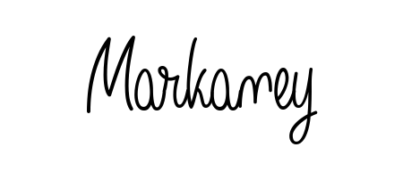 A timeless handwritten aesthetic for Markaney. The Angelique-Rose-font-FFP font gives your signature a handcrafted feel with natural curves. Markaney signature style 5 images and pictures png