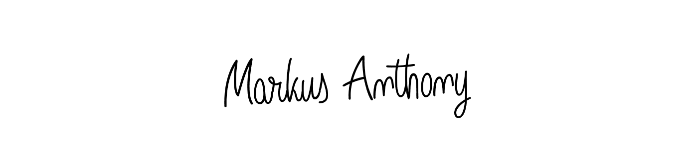 Design your own signature with our free online signature maker. With this signature software, you can create a handwritten (Angelique-Rose-font-FFP) signature for name Markus Anthony. Markus Anthony signature style 5 images and pictures png