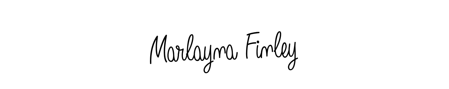 Once you've used our free online signature maker to create your best signature Angelique-Rose-font-FFP style, it's time to enjoy all of the benefits that Marlayna Finley name signing documents. Marlayna Finley signature style 5 images and pictures png