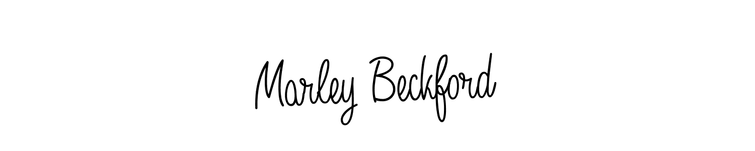 Angelique-Rose-font-FFP is a professional signature style that is perfect for those who want to add a touch of class to their signature. It is also a great choice for those who want to make their signature more unique. Get Marley Beckford name to fancy signature for free. Marley Beckford signature style 5 images and pictures png