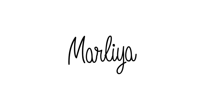 Here are the top 10 professional signature styles for the name Marliya. These are the best autograph styles you can use for your name. Marliya signature style 5 images and pictures png