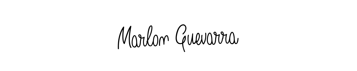 How to Draw Marlon Guevarra signature style? Angelique-Rose-font-FFP is a latest design signature styles for name Marlon Guevarra. Marlon Guevarra signature style 5 images and pictures png