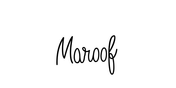How to make Maroof signature? Angelique-Rose-font-FFP is a professional autograph style. Create handwritten signature for Maroof name. Maroof signature style 5 images and pictures png
