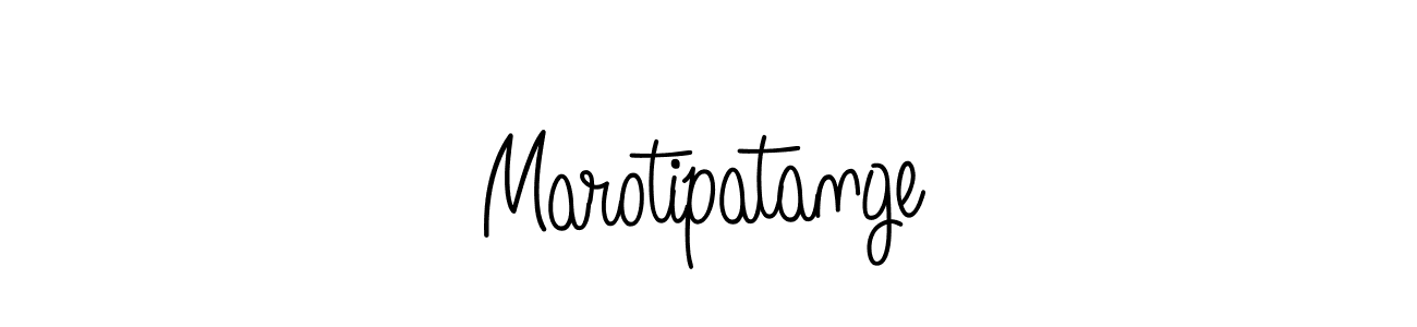 How to Draw Marotipatange signature style? Angelique-Rose-font-FFP is a latest design signature styles for name Marotipatange. Marotipatange signature style 5 images and pictures png