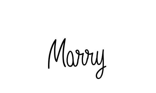 How to make Marry signature? Angelique-Rose-font-FFP is a professional autograph style. Create handwritten signature for Marry name. Marry signature style 5 images and pictures png