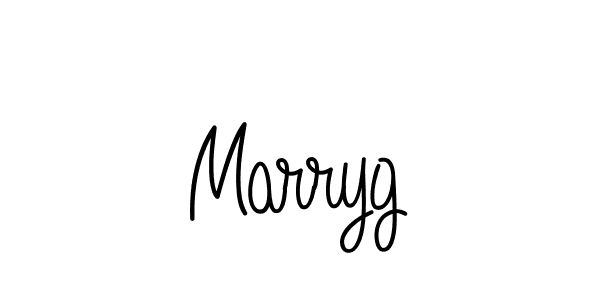 Make a beautiful signature design for name Marryg. Use this online signature maker to create a handwritten signature for free. Marryg signature style 5 images and pictures png