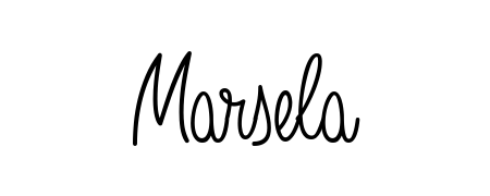 Create your official email sign-off with Marsela name in Angelique-Rose-font-FFP style. Crisp, clean, and perfectly legible across all screens. Marsela signature style 5 images and pictures png