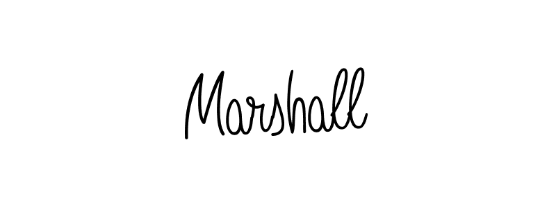 You should practise on your own different ways (Angelique-Rose-font-FFP) to write your name (Marshall) in signature. don't let someone else do it for you. Marshall signature style 5 images and pictures png