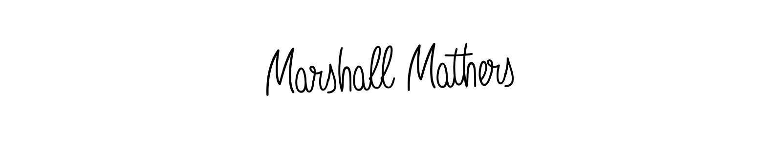 Create a beautiful signature design for name Marshall Mathers. With this signature (Angelique-Rose-font-FFP) fonts, you can make a handwritten signature for free. Marshall Mathers signature style 5 images and pictures png